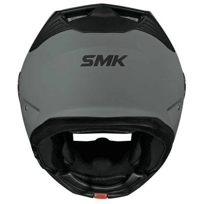 SMK HELMET GULLWING SOLID MATT GREY (MA600)