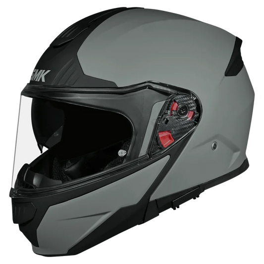 SMK HELMET GULLWING SOLID MATT GREY (MA600)