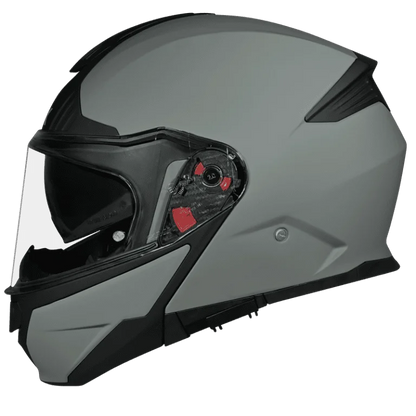 SMK HELMET GULLWING SOLID MATT GREY (MA600)