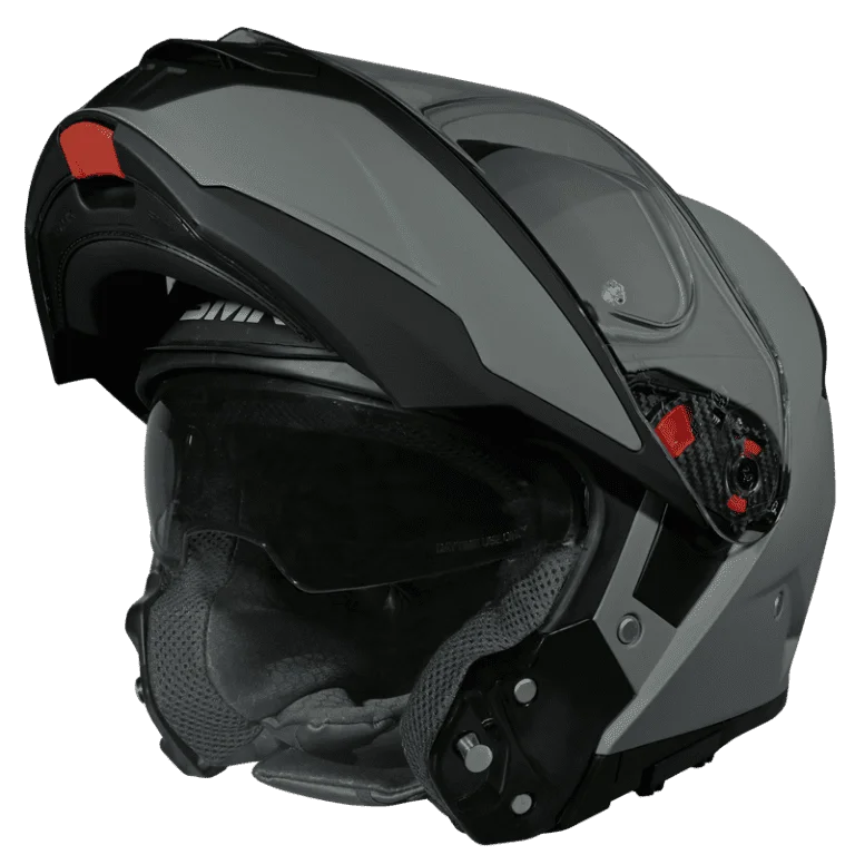 SMK HELMET GULLWING SOLID MATT GREY (MA600)