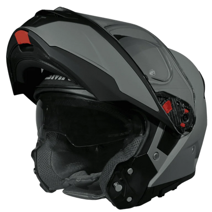 SMK HELMET GULLWING SOLID MATT GREY (MA600)