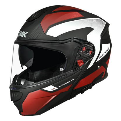 SMK HELMET GULLWING SONIC BLACK RED WHITE (GL231)