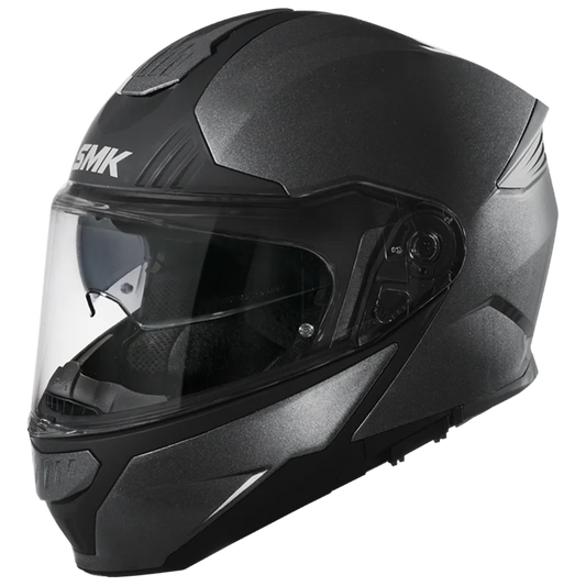 SMK HELMET GULLWING SOLID GREY (GL600)