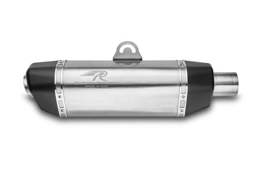 RED ROOSTER EXHAUST GALATIC MATT SILVER KTM DUKE 250/390 GEN 3