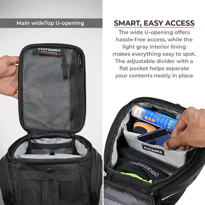 VIATERRA TANK BAG ACE UNIVERSAL (STRAP BASE) 6L