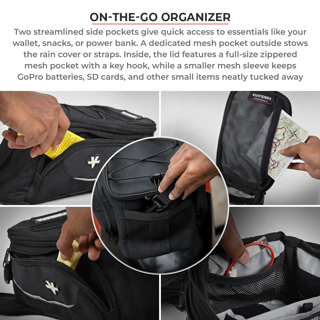 VIATERRA TANK BAG ACE MAGNETIC 6L