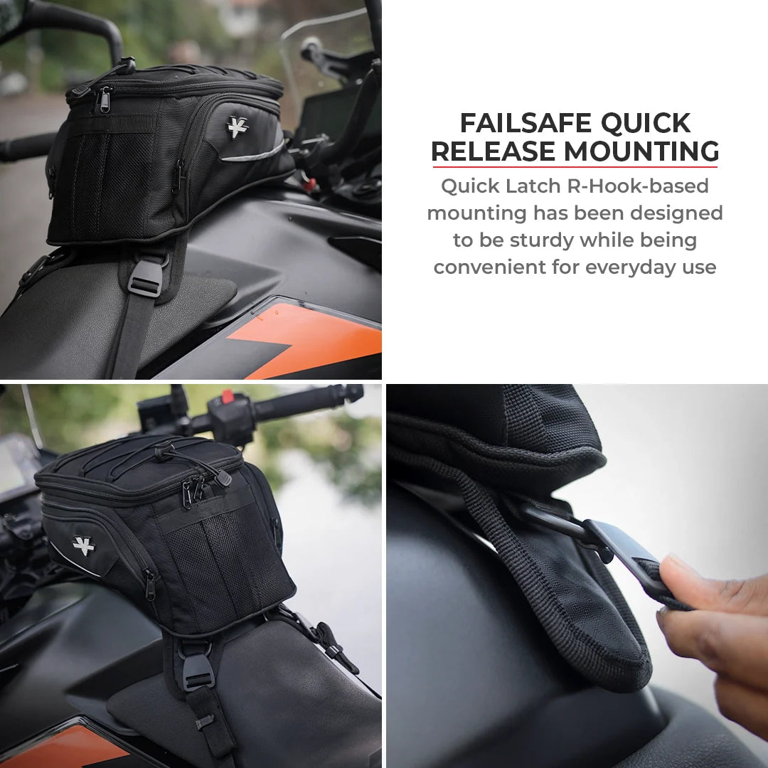 VIATERRA TANK BAG ACE UNIVERSAL (STRAP BASE) 6L