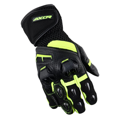 AXOR GLOVES GATOR BLACK NEON GREEN