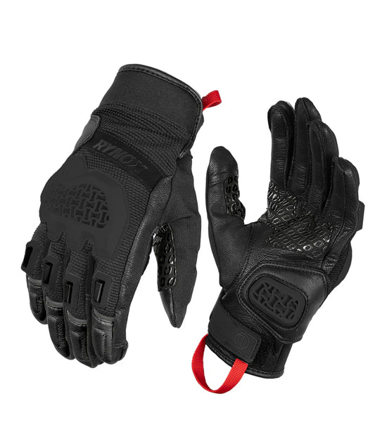 RYNOX GLOVES GRAVEL BLACK