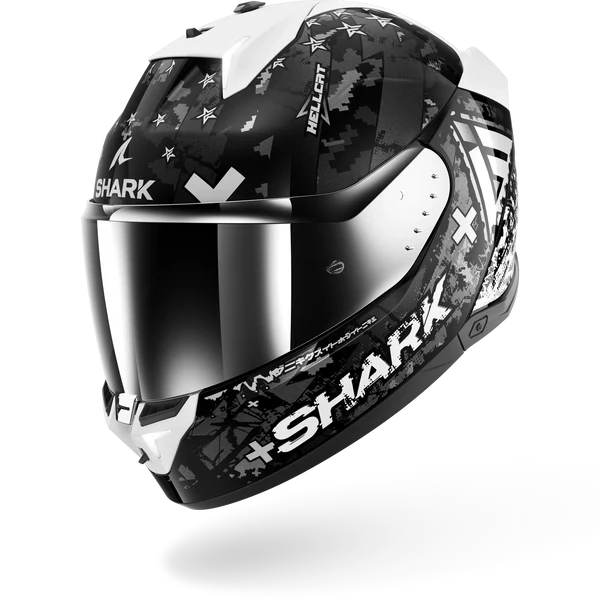 SHARK HELMET SKWAL I3 HELLCAT KUS BLACK GREY