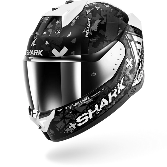 SHARK HELMET SKWAL I3 HELLCAT KUS BLACK GREY