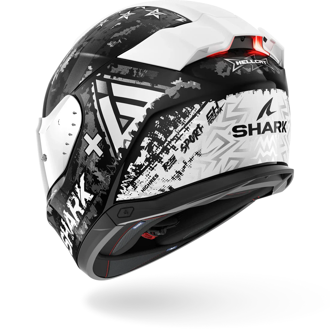 SHARK HELMET SKWAL I3 HELLCAT KUS BLACK GREY