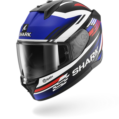 SHARK HELMET DSKWAL 3 FIRSTLAP KBR MATT BLACK BLUE RED