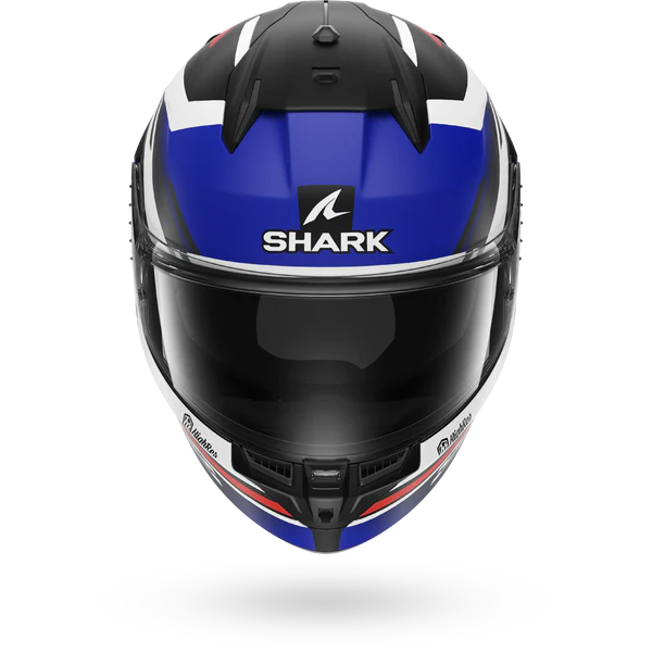 SHARK HELMET DSKWAL 3 FIRSTLAP KBR MATT BLACK BLUE RED