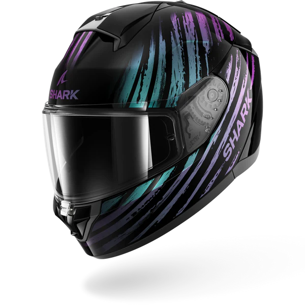 SHARK HELMET RIDILL 2 ASSYA KXK BLACK BLUE PURPLE