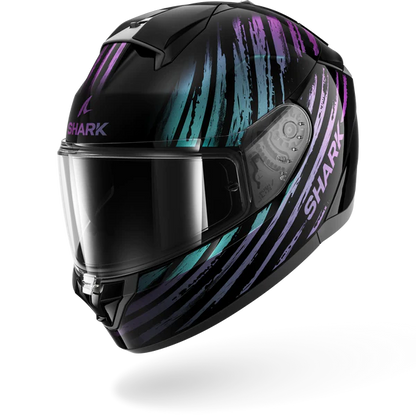 SHARK HELMET RIDILL 2 ASSYA KXK BLACK BLUE PURPLE