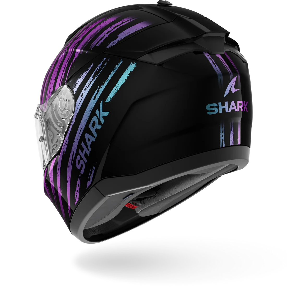 SHARK HELMET RIDILL 2 ASSYA KXK BLACK BLUE PURPLE