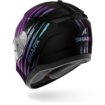 SHARK HELMET RIDILL 2 ASSYA KXK BLACK BLUE PURPLE