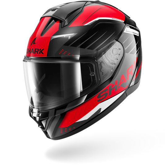SHARK HELMET RIDILL 2 BERSEK BLACK RED ANTHRACITE