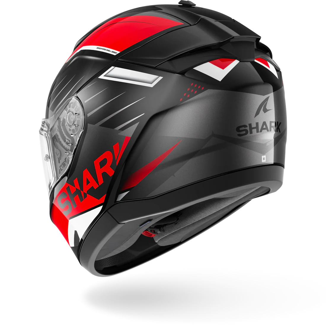 SHARK HELMET RIDILL 2 BERSEK BLACK RED ANTHRACITE
