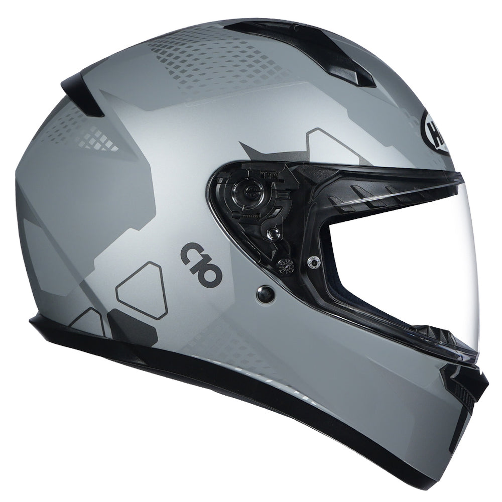 HJC HELMET C10 ASPA MC5SF MATT GREY SILVER