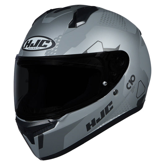 HJC HELMET C10 ASPA MC5SF MATT GREY SILVER