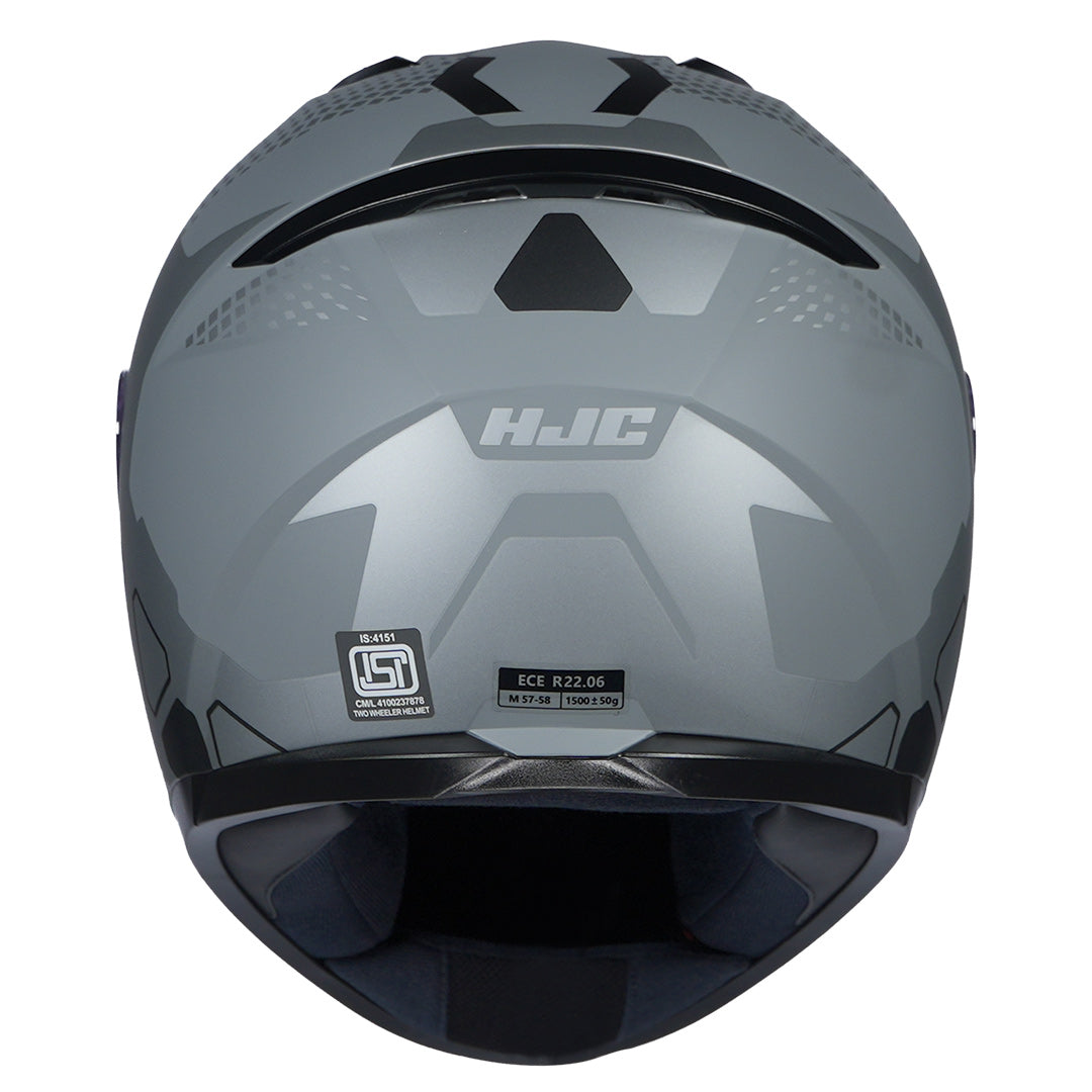 HJC HELMET C10 ASPA MC5SF MATT GREY SILVER