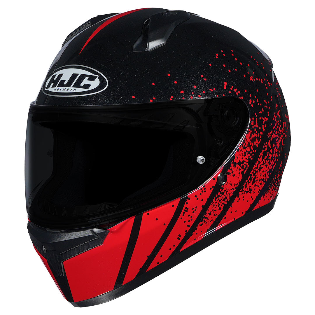 HJC HELMET C10 HAVEN MC1 BLACK RED