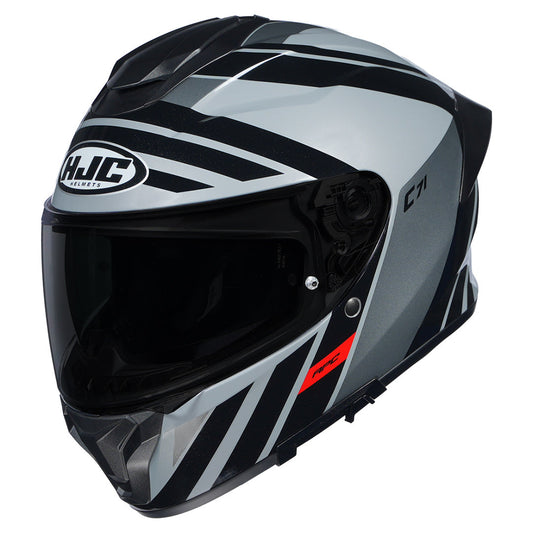 HJC HELMET C7X FABER MC5 BLACK GREY