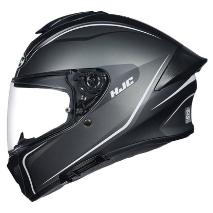 HJC HELMET C7X QUEZ MC5SF MATT BLACK GREY WHITE