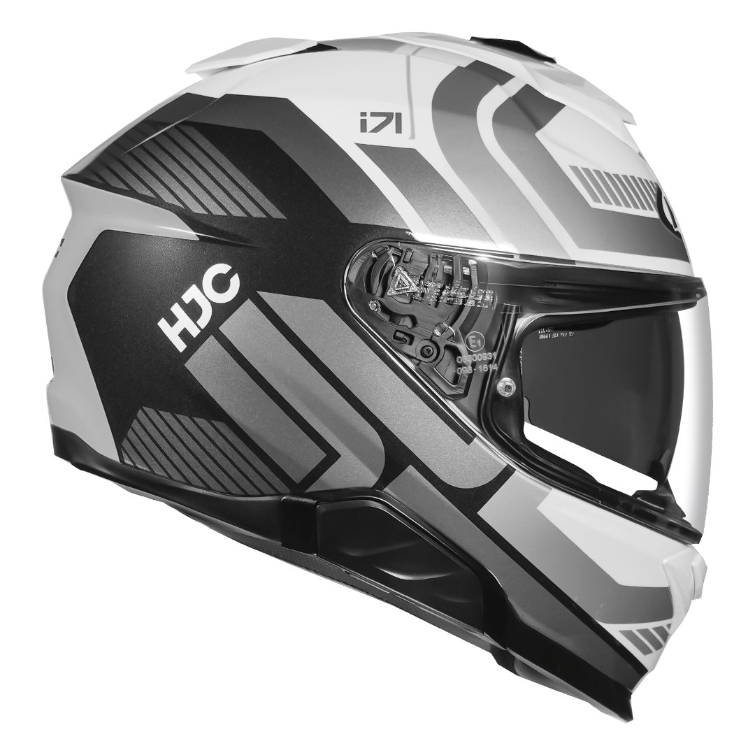 HJC HELMET I71 VIZ MC5 GREY WHITE