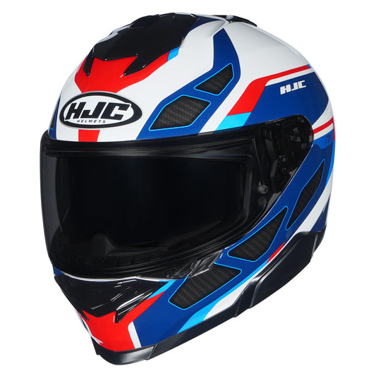 HJC HELMET I71 ZEST MC21 WHITE BLUE RED