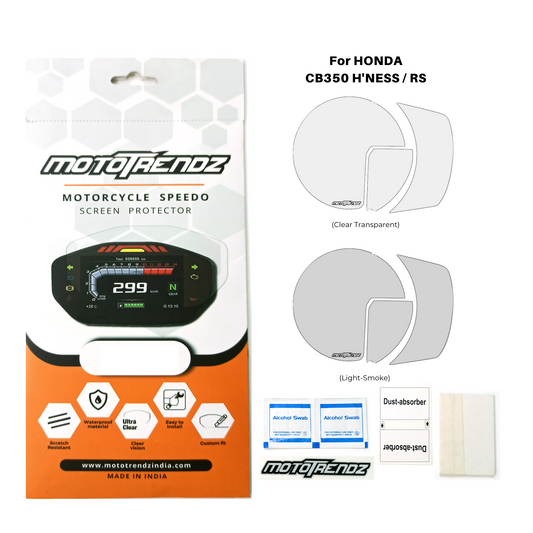 MOTOTRENDZ SPEEDOMETER FILM H’NESS/ RS CB350