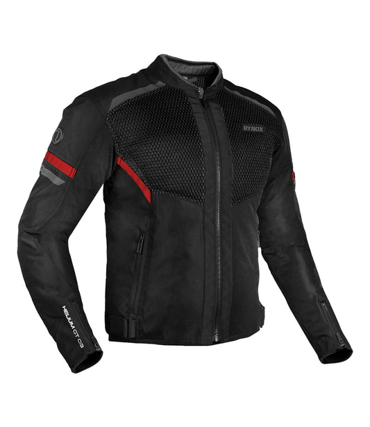 RYNOX JACKET HELIUM GT 3 BLACK RED