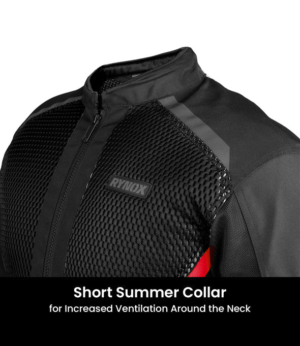 RYNOX JACKET HELIUM GT 3 BLACK RED