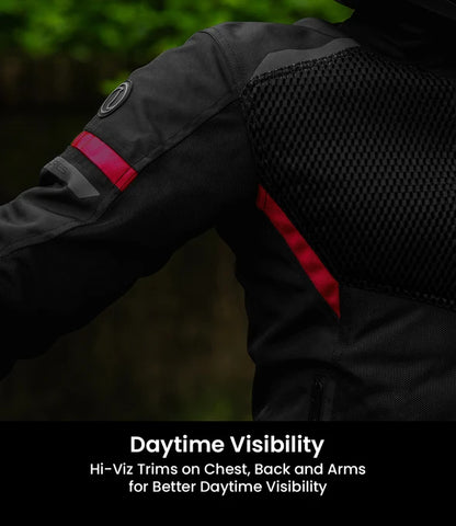 RYNOX JACKET HELIUM GT 3 BLACK RED