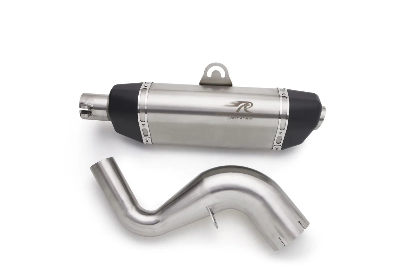 RED ROOSTER EXHAUST GALATIC MATT SILVER KTM DUKE 250/390 GEN 3