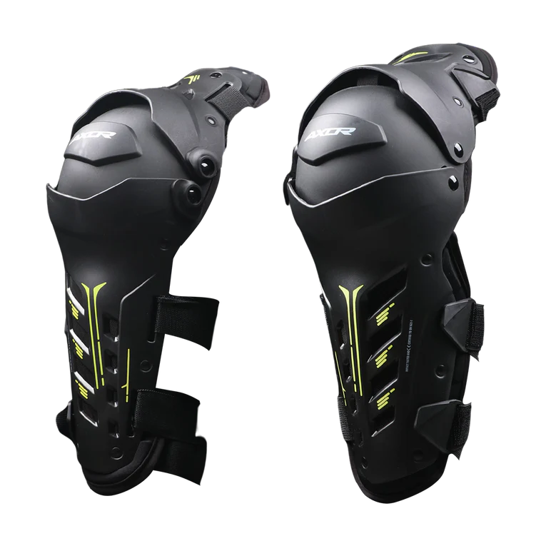 AXOR KNEE GUARD IMPACT-X BLACK NEON YELLOW