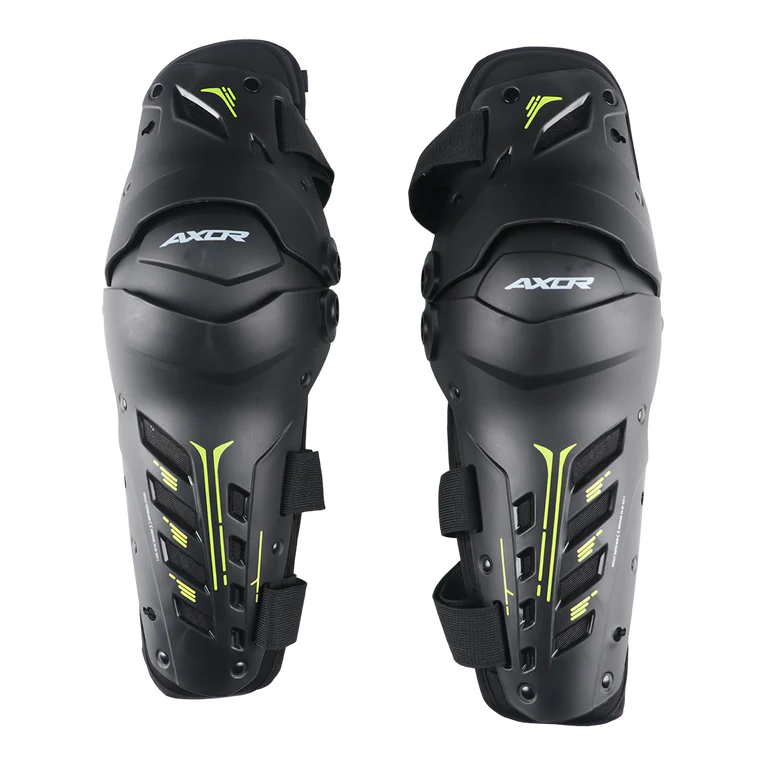 AXOR KNEE GUARD IMPACT-X BLACK NEON YELLOW