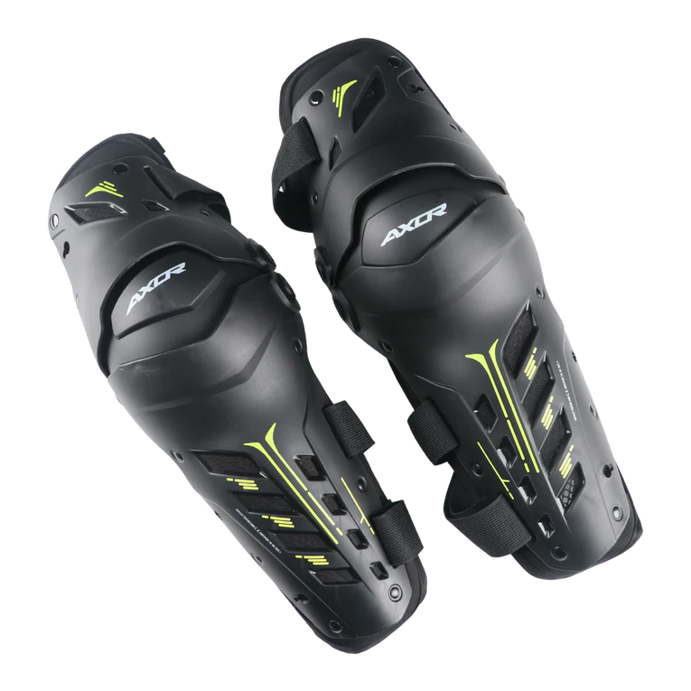 AXOR KNEE GUARD IMPACT-X BLACK NEON YELLOW