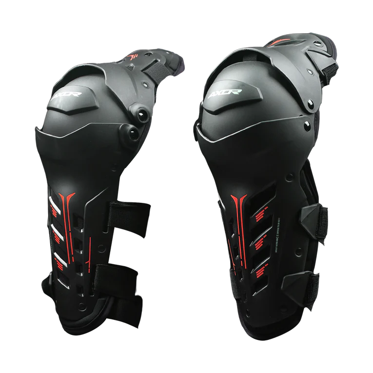 AXOR KNEE GUARD IMPACT-X BLACK RED