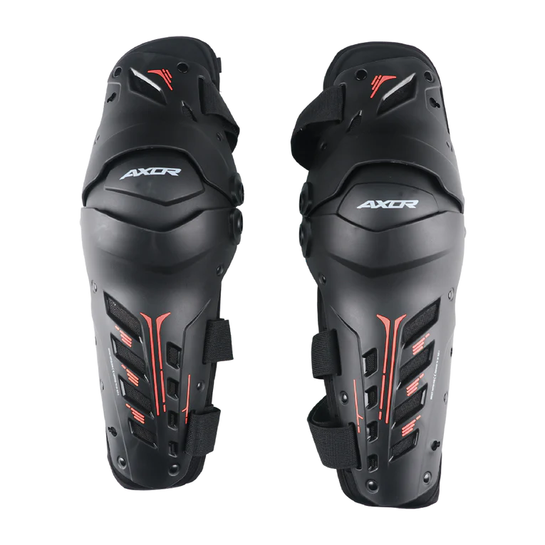 AXOR KNEE GUARD IMPACT-X BLACK RED
