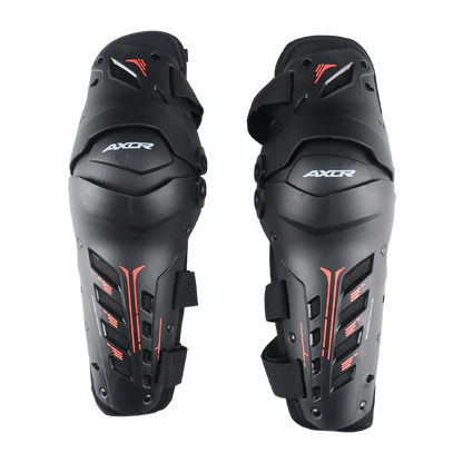 AXOR KNEE GUARD IMPACT-X BLACK RED