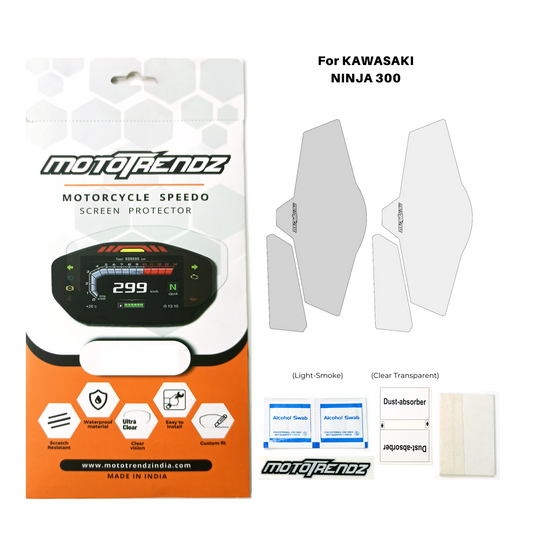 MOTOTRENDZ SPEEDOMETER FILM KAWASAKI NINJA 300