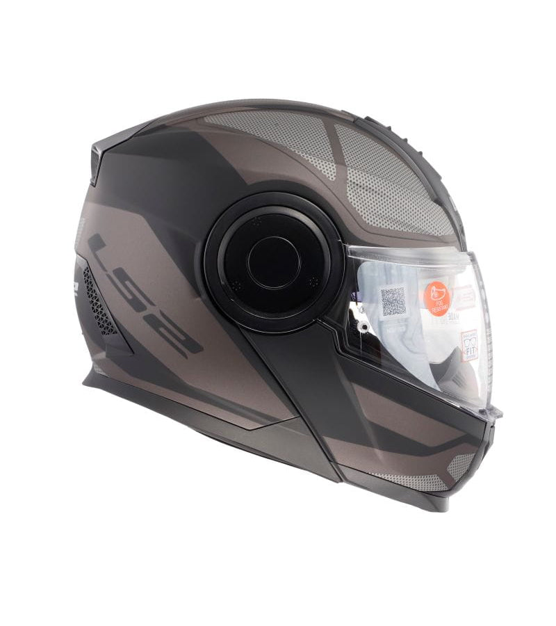 LS2 HELMET FF902 SCOPE II AXIS MATT BLACK TITANIUM