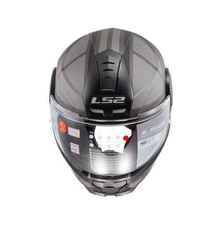 LS2 HELMET FF902 SCOPE II AXIS MATT BLACK TITANIUM