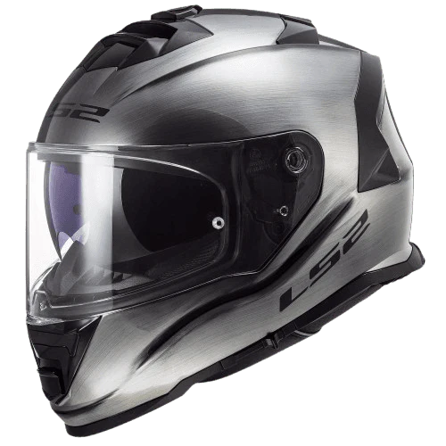 LS2 HELMET FF800 STORM II SOLID JEANS TITANIUM