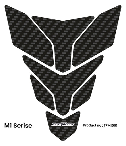 MOTOTRENDZ TANK PAD M1 CARBON FIBER