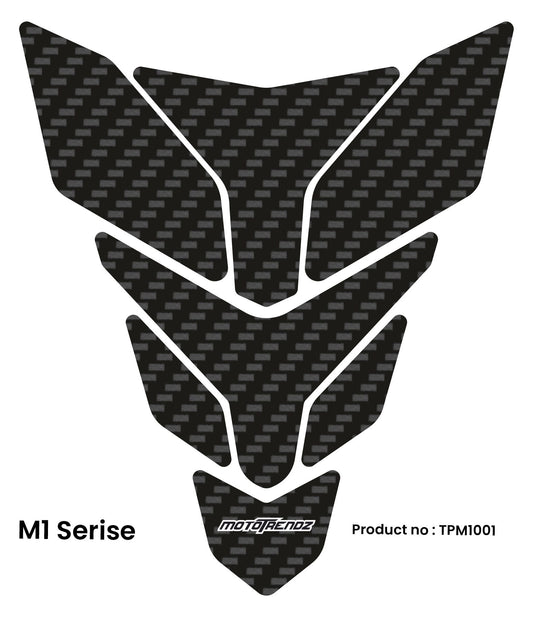 MOTOTRENDZ TANK PAD M1 CARBON FIBER