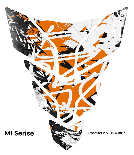 MOTOTRENDZ TANK PAD M1 GRAPHICS 2